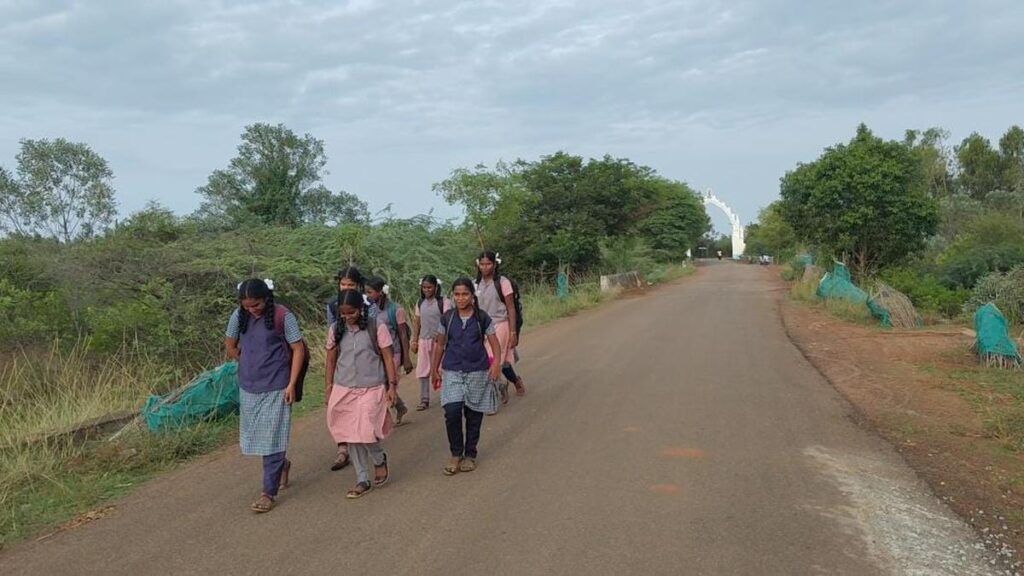 Villagers of Manganur seek evening bus as schoolchildren forced to walk 4 km