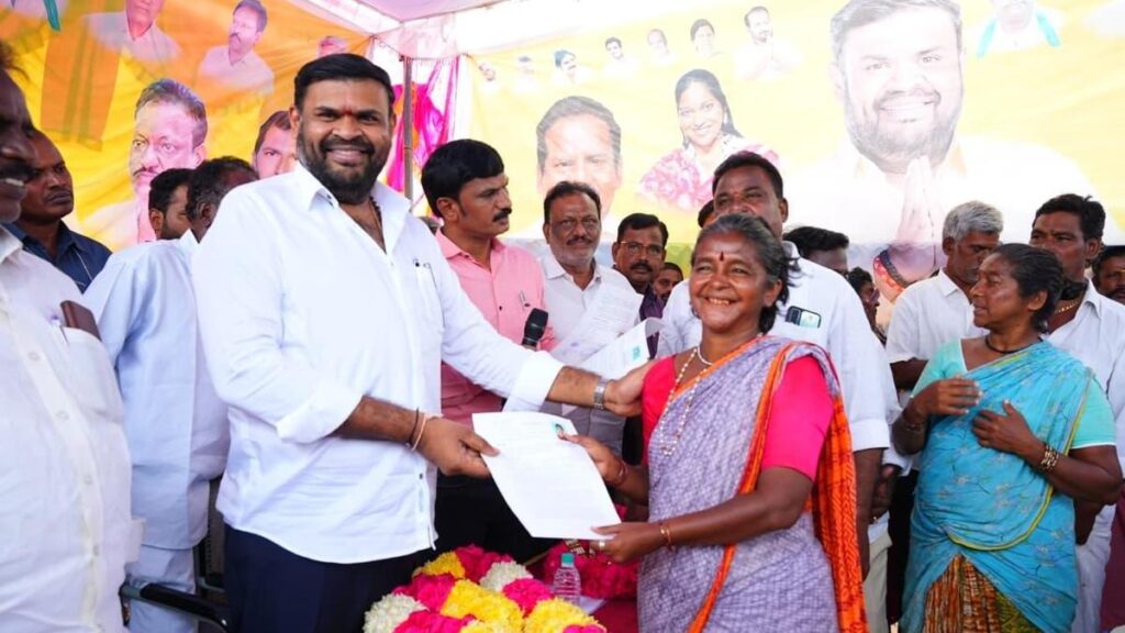 Double bonanza for land losers of railway expansion project at Renigunta