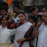 Delhi blast: Youth Congress workers stage protest in Shivamogga