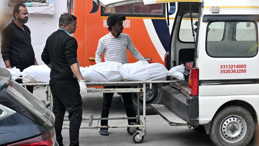 After the deafening blast, eerie silence at Maulana Azad Medical College mortuary